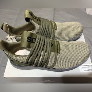 Olive Adidas sneakers